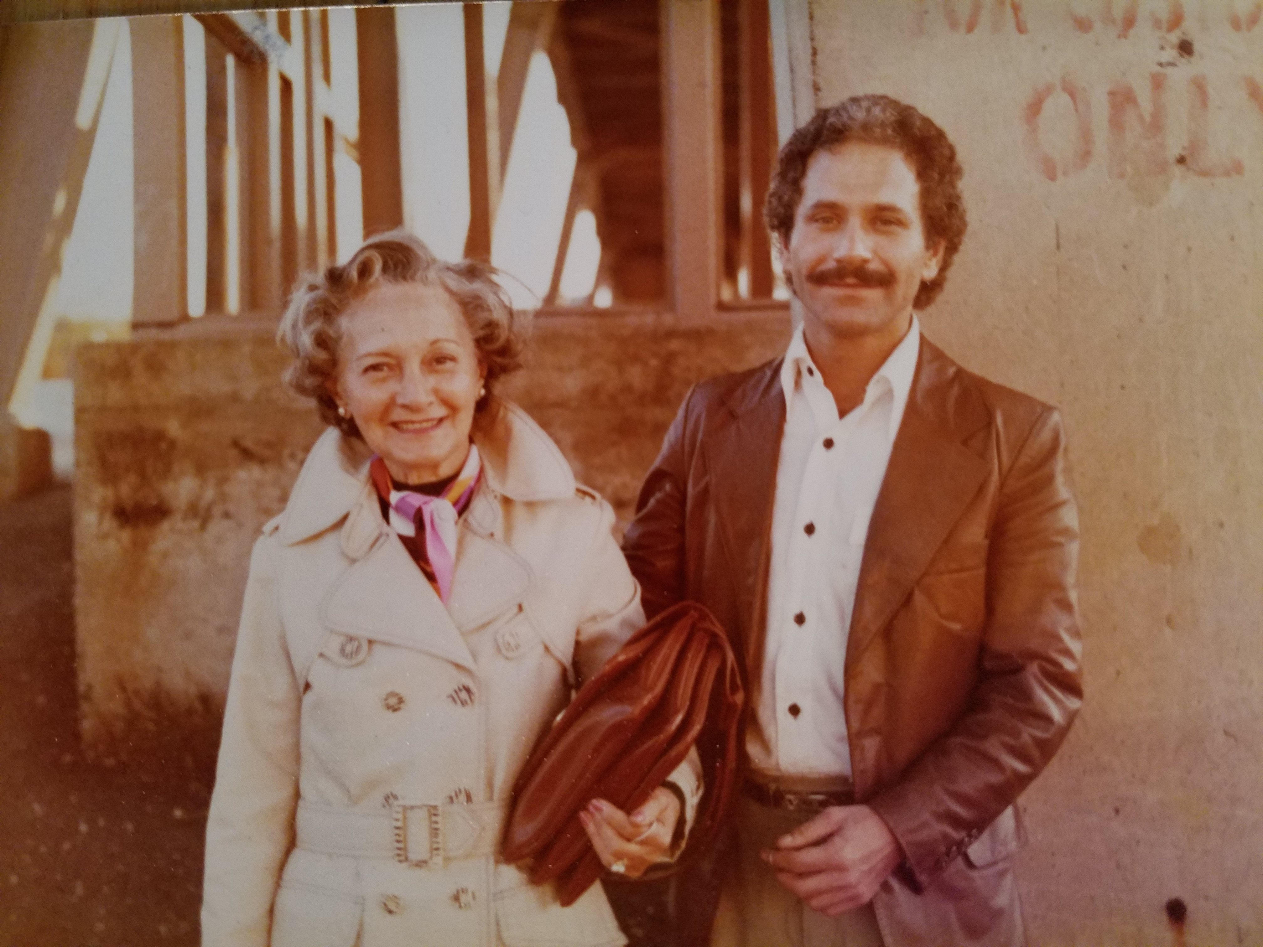 Grace, with son Alan